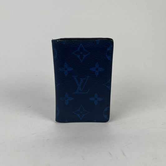 Louis Vuitton Monogram Blue Pocket Organizer