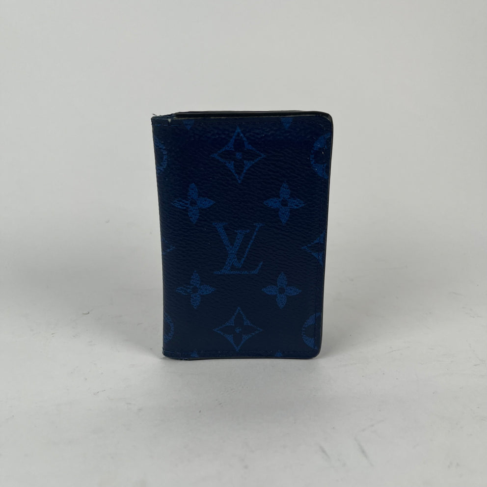 Louis Vuitton Monogram Blue Pocket Organizer