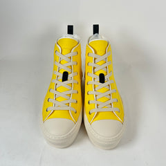 Dior B23 Yellow 'AsteroDior' High-Top Sneaker Size 43