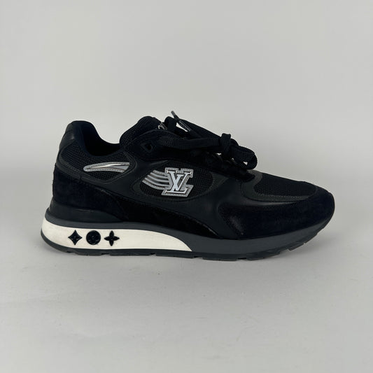 Louis Vuitton Runaway Black / Grey Sneakers Size 6.5