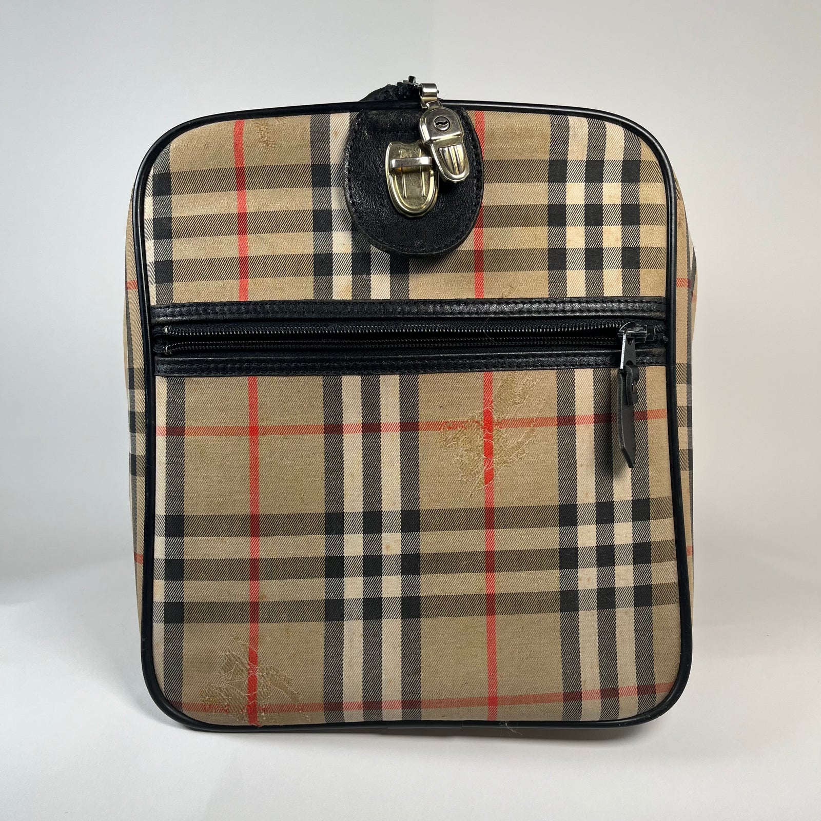 Burberry Prosum Haymarker Canvas Check Weekender