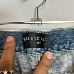 Balenciaga Lightwash Bootcut Flare Jeans Size XS