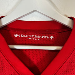 Chrome Hearts Red Mattyboy Fleur Jersey Size M