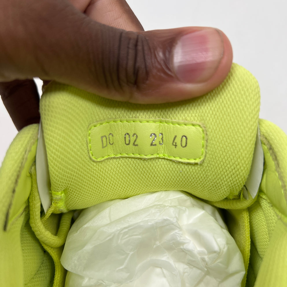 Dior B30 Neon Yellow Sneaker Size 40