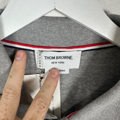 Thom Browne Gray Quarter Button-Up Size 2