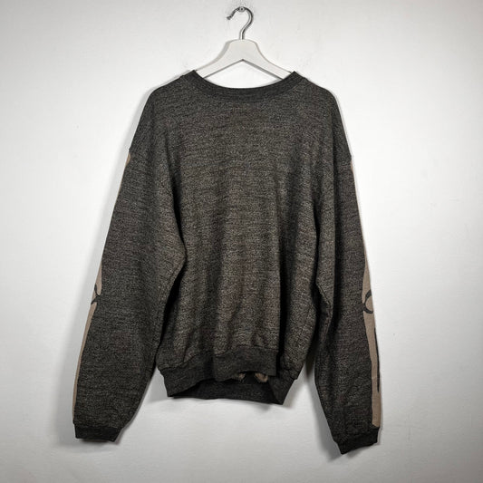 Kapital Grey Skeleton Knit Sweater Size 3