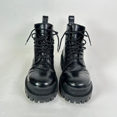 Balenciaga Tumble Leather Strike Boot Size 41