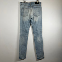Amiri MX1 Pink/Purp Lightwash Size 36