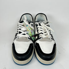 Louis Vuitton SS21 Blue/Black Virgil Upcycled LV Trainer Size LV 8
