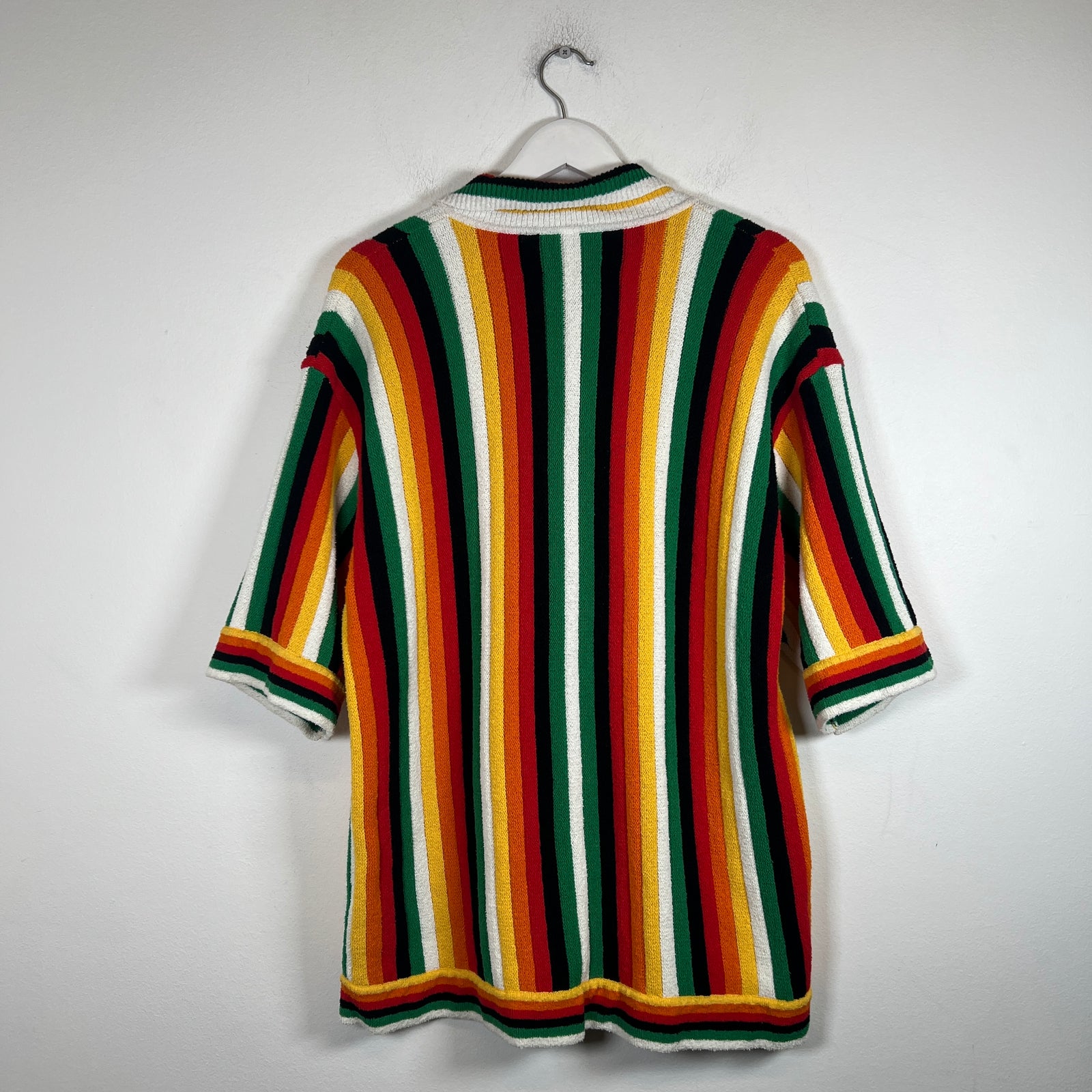Casablanca Multicolor Striped Towel Shirt Size L
