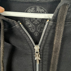 Chrome Hearts Thermal Lined Hoodie Spell-Out Sleeves Size L