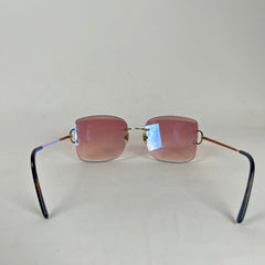 Cartier Pink Square Frame Glasses