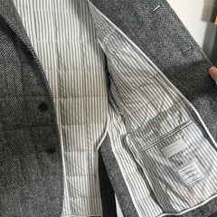 Thom Browne Down Harris Tweed Jacket