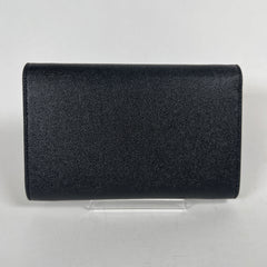 YSL Black Uptown Chain Wallet