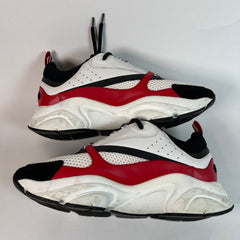 Dior White/Red B22 Sneakers Sz 43