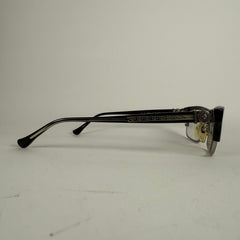 Chrome Hearts Black 'Flaps' Glasses