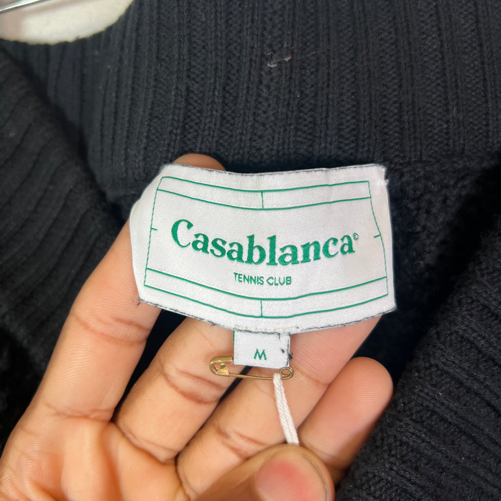 Casablanca Tennis Crochet Shorts