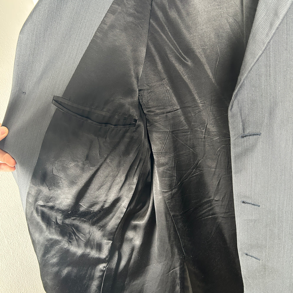 Vetements Logo Oversized Suit Jacket Size XS