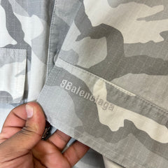 Balenciaga Snow Camo Oversized Jacket Size OS