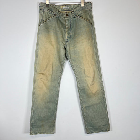 Number (N)ine AW02 "Nowhere Man" Sandwash Jeans Size 2