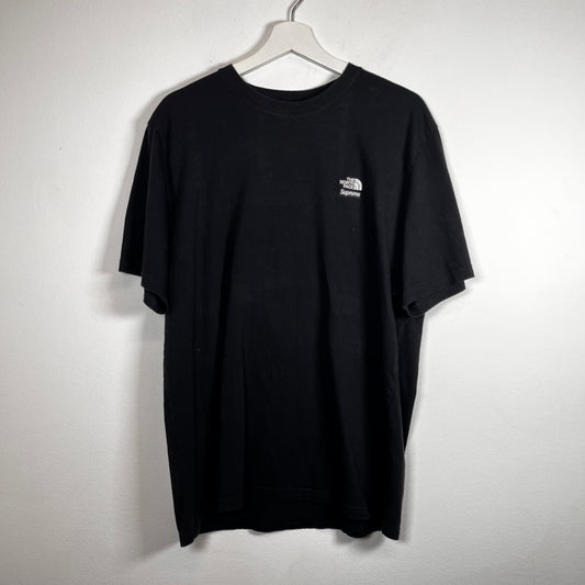 Supreme TNF Black T-Shirt Size L