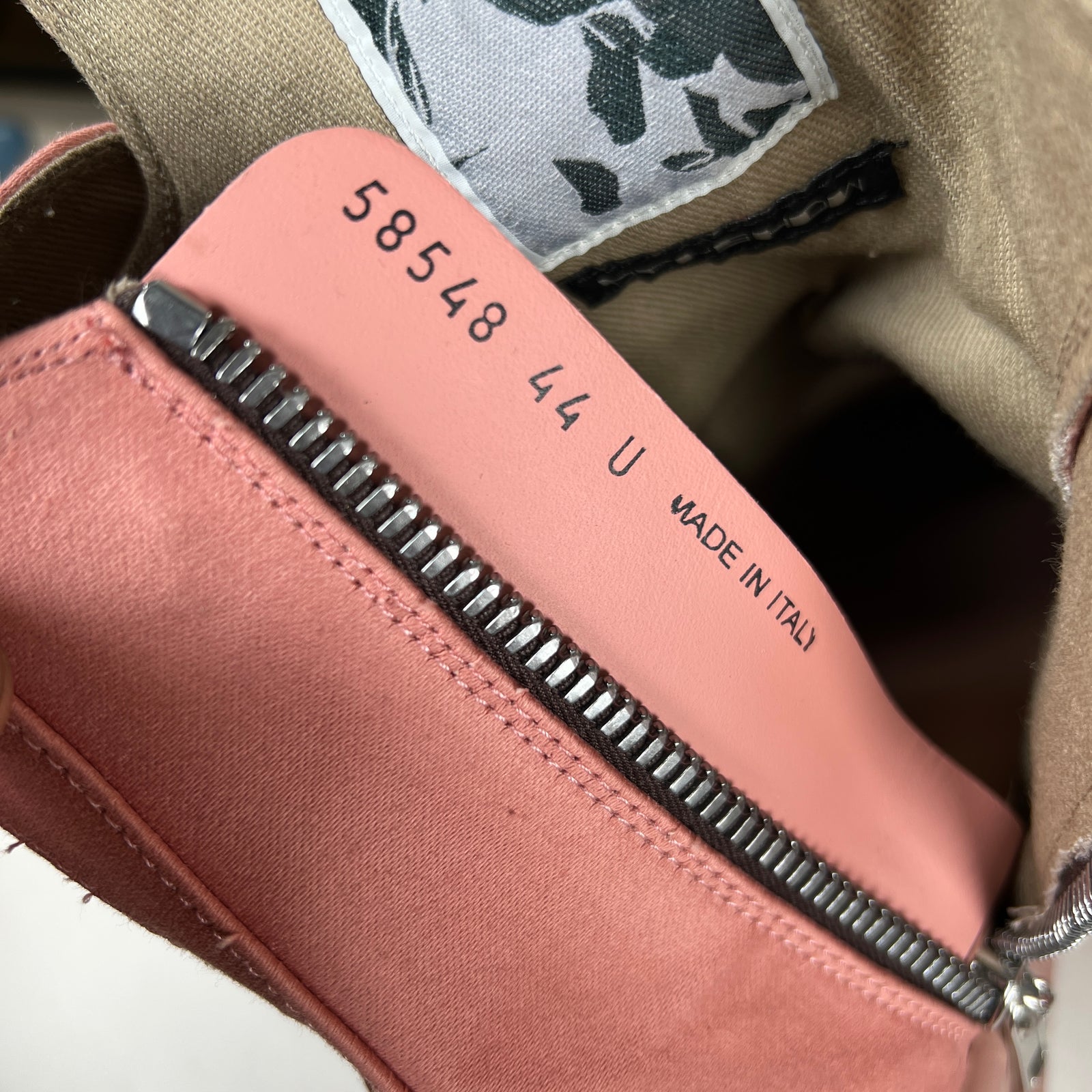 Rick Owens Pink Double Bumper Ramones Size 11