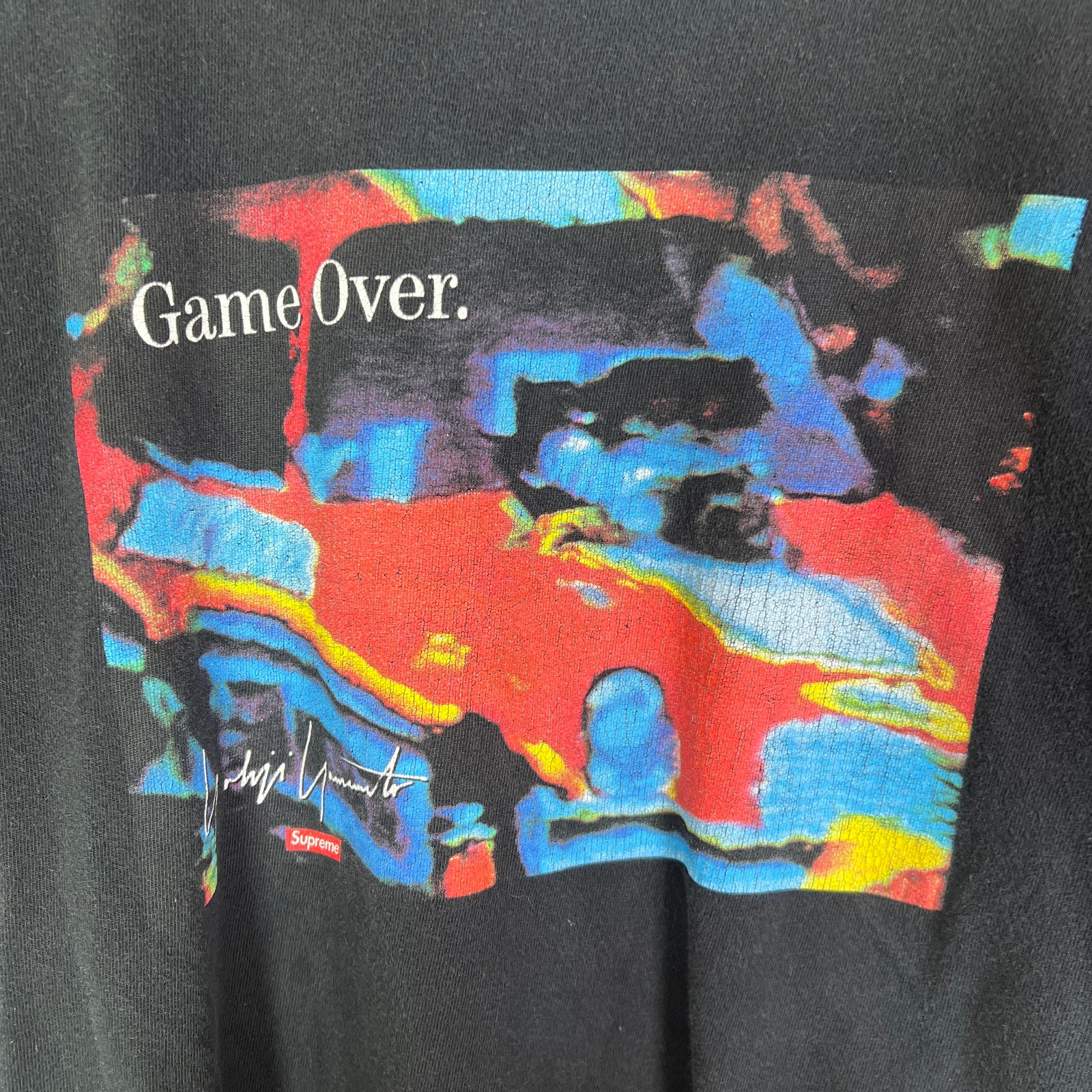 Supreme x Yohji Yamamoto 'Game Over' T-Shirt
