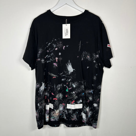 Off-White Paint Splatter T-Shirt Size M