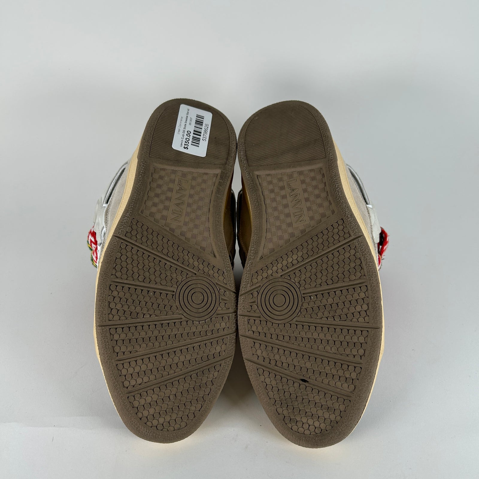 Lanvin Curb OG Skate Sneaker Size 45