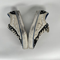 Vans White/Black OTW Skool 36 Studded Low-Tops Size 10.5