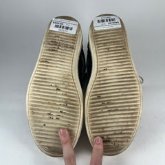 Rick Owens Black Milk High-Top Vans Size 43