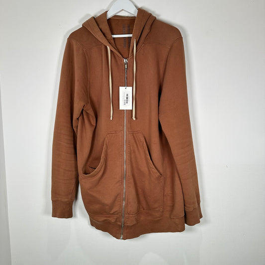 Rick Owens Brown Jason Hoodie Size OS