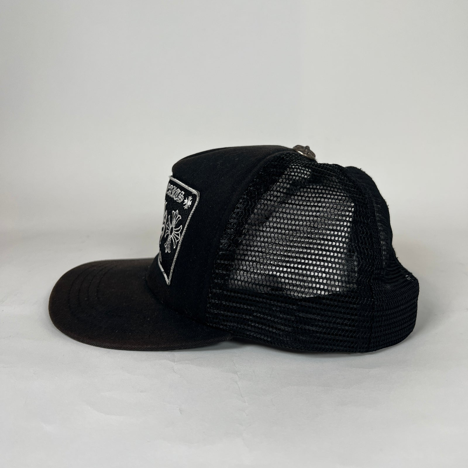 Chrome Hearts Black Las Vegas Trucker Hat