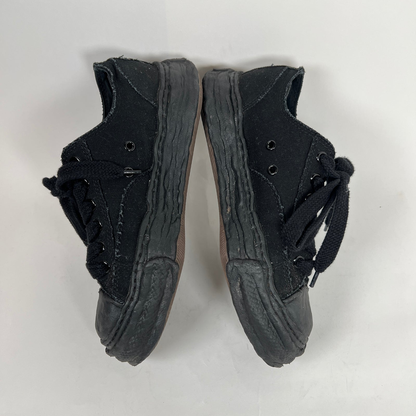 MMY Black Canvas Peterson Sneaker Size 40