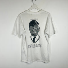 Undercover White Cosmic Bar T-shirt Size 2