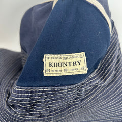 Kapital Indigo Denim Fisherman Bucket Hat