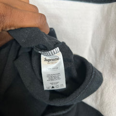 Supreme Black Box Logo Rugby Size L