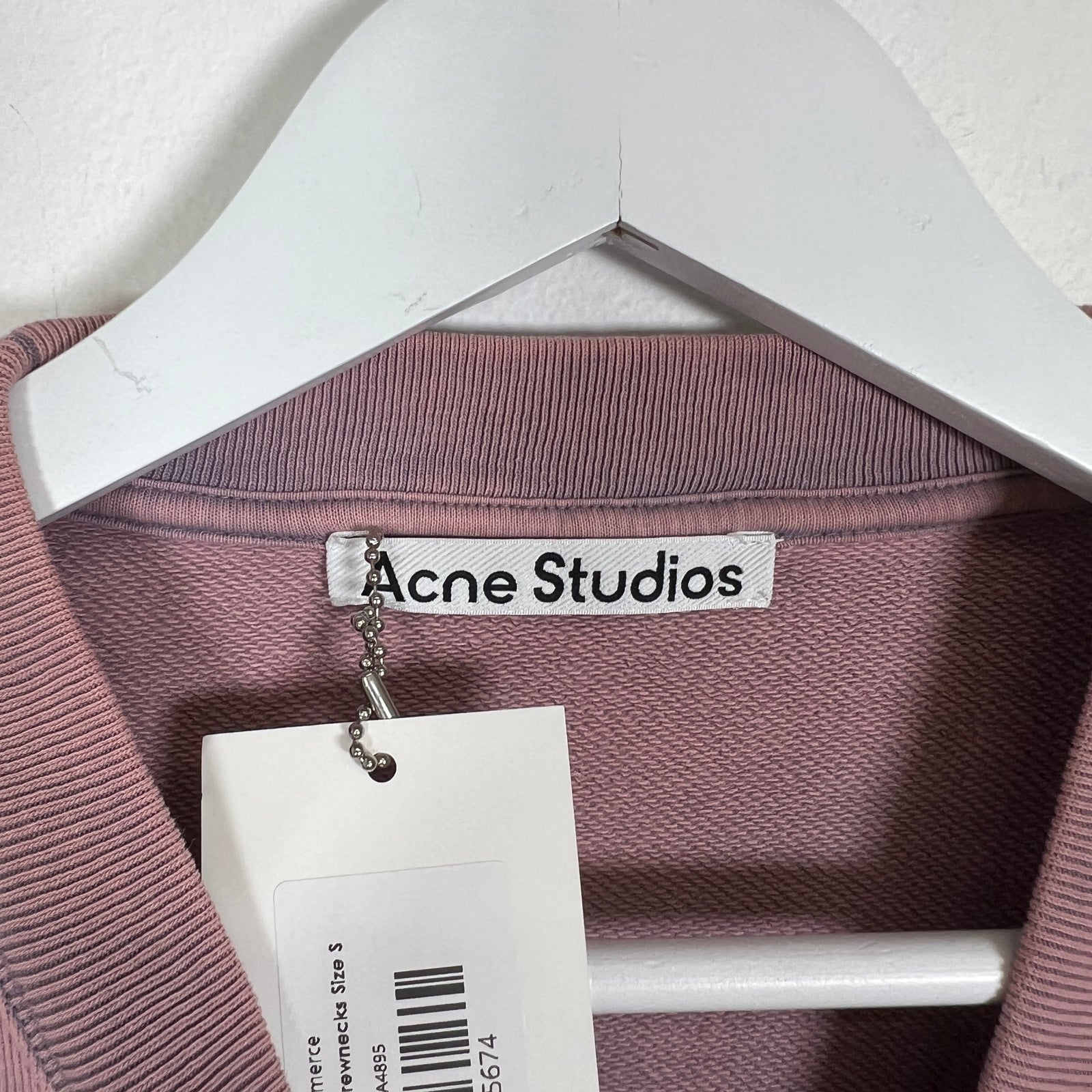 Acne Studios Pink Crewnecks Size S