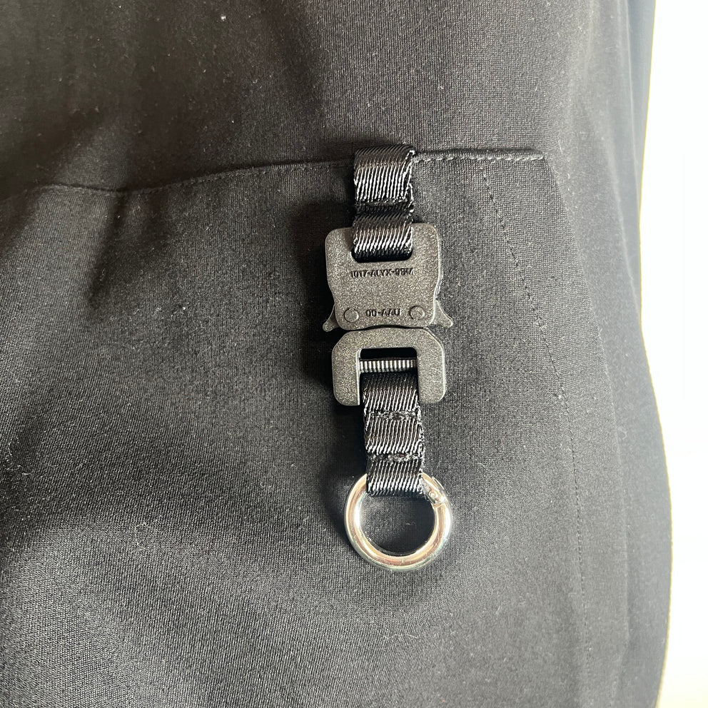 1017 Alyx 9SM Black Buckle Hoodie Size XL