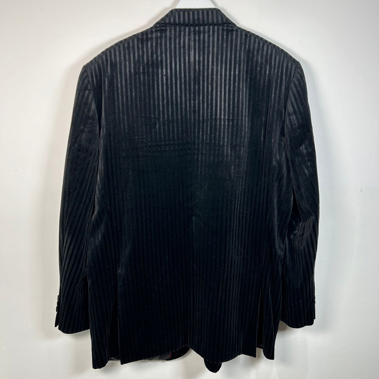 Givenchy Black Striped Blazer Jacket Size L