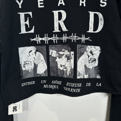 Enfant Riches Deprimes SS117 'Wasted Tears/Years' Cropped T-Shirt Size S