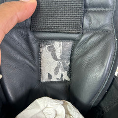 Rick Owens Black/Milk Geobaskets Size 45