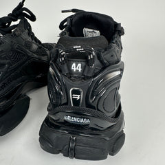 Balenciaga Triple Black Matte Low-Top Runners Size 44