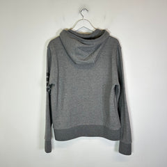 Thom Browne Grey Tonal 4 Bar Zip-Up Hoodie Size 4