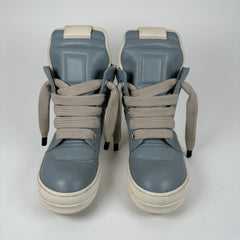 Rick Owens Jumbo Lace Geobasket Pale Blue Size 9
