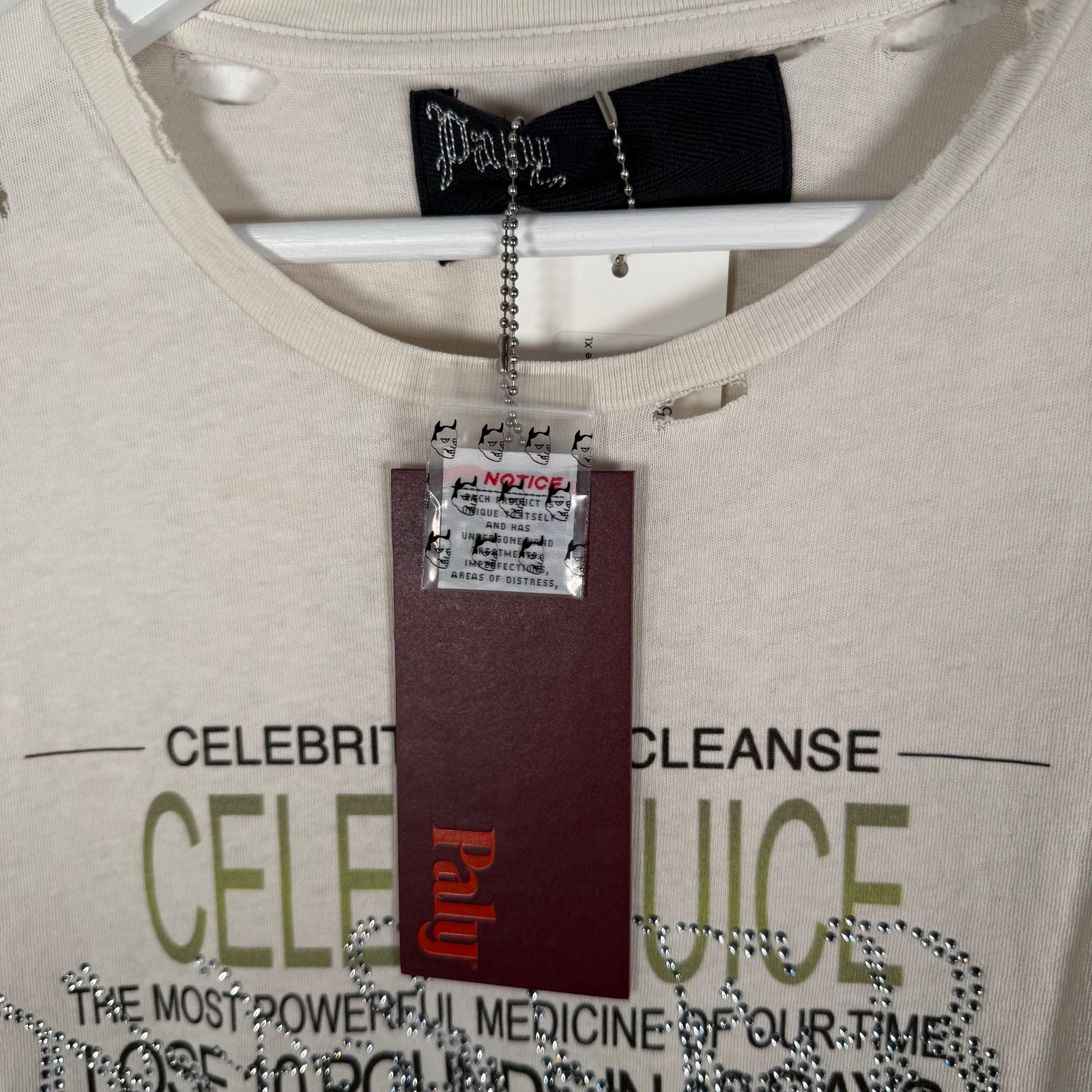 Paly 'Juice Cleanse' Graphic T-Shirt Size XL