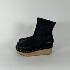 Rick Owens Wedge Toe Peak Booties Size 40