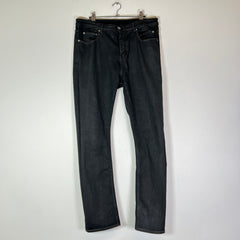 Rick Owens DRKSHDW Waxed Detroit Cut Jeans
