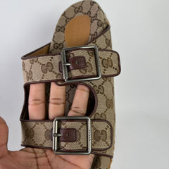 Gucci GG Canvas Sandals
