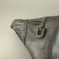 Rick Owens Waxed Metallic Belt Bag